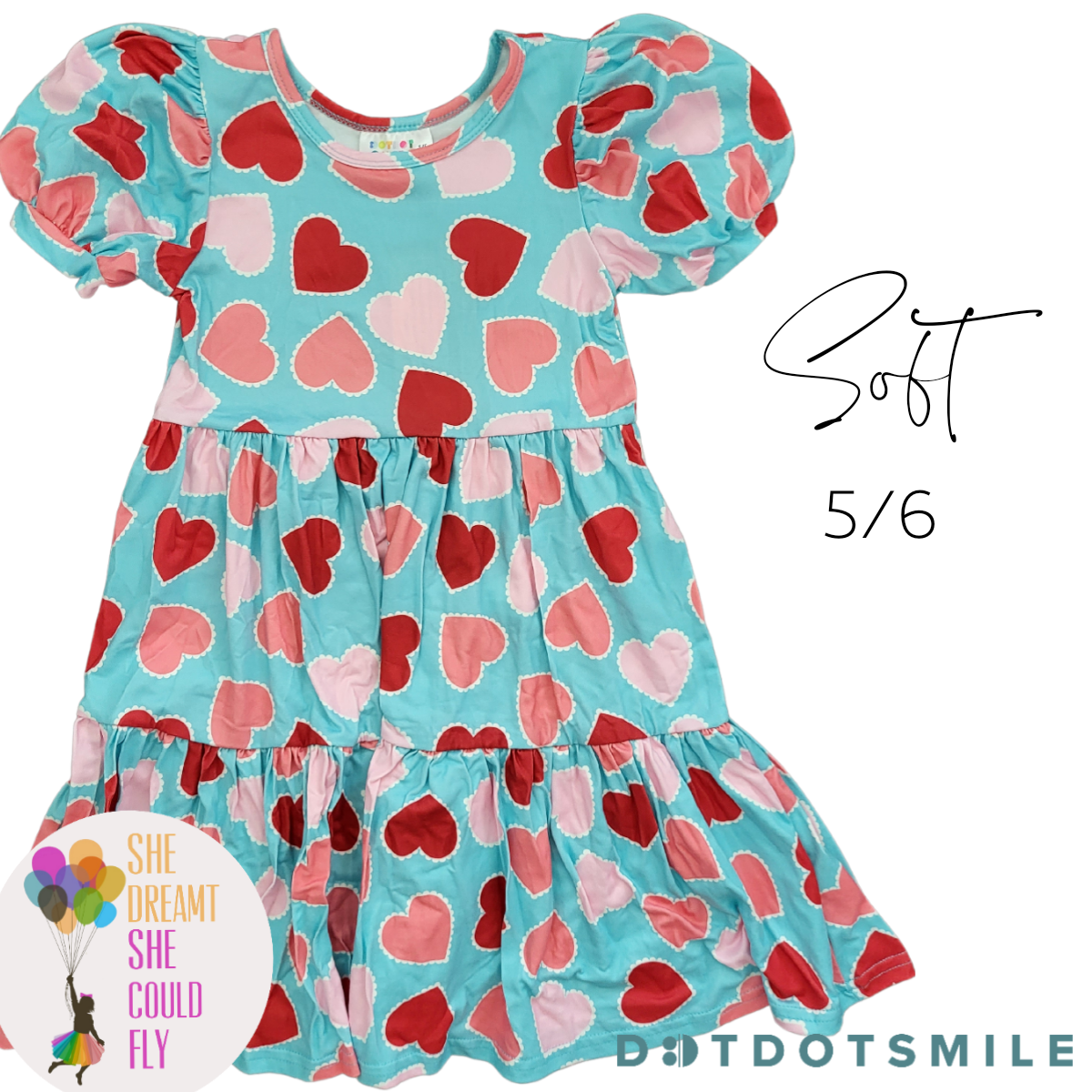 DotDotSmile Love & Lace Tier Dress