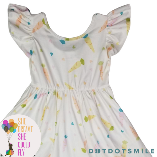 DotDotSmile Bunny Food Empire Dress