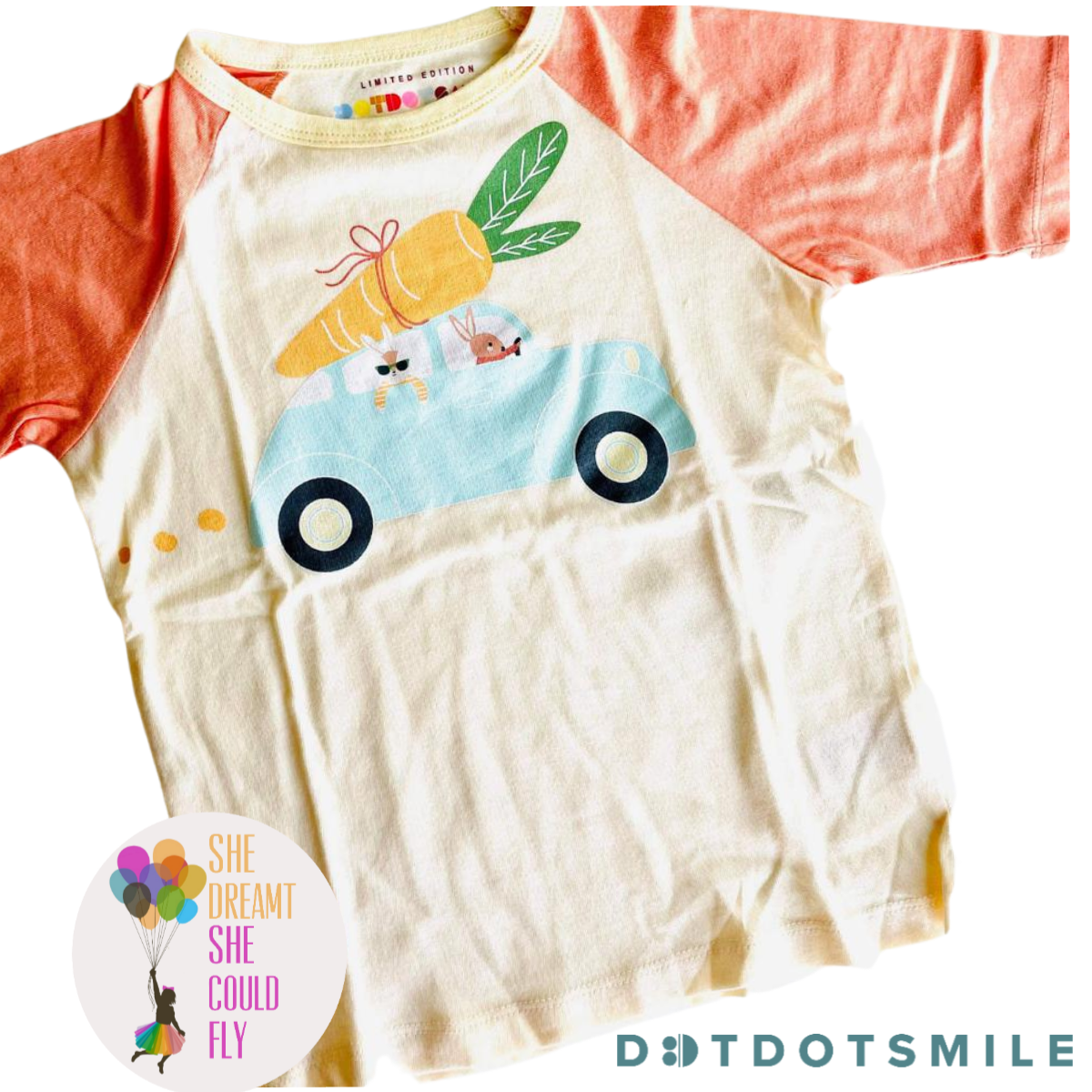 DotDotSmile Carrot Car Boy's T-Shirt